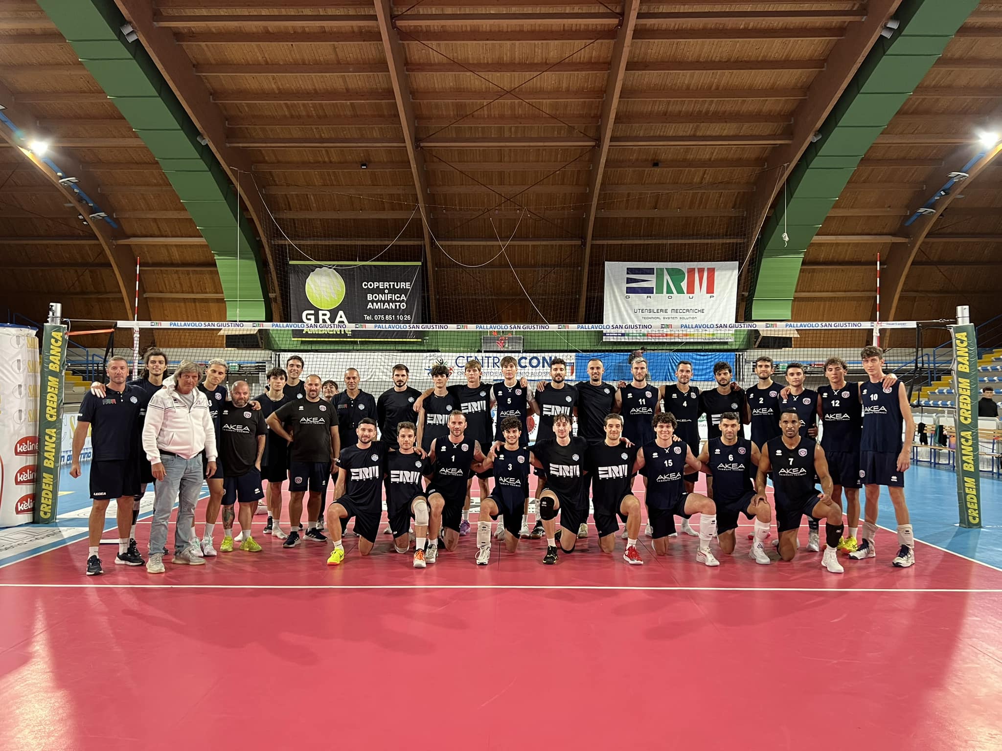 Due set per parte nell’allenamento congiunto fra ErmGroup Altotevere e Sieco Akea Ortona. Biancazzurri in crescita,nonostante le perduranti assenze di Quarta e Skuodis