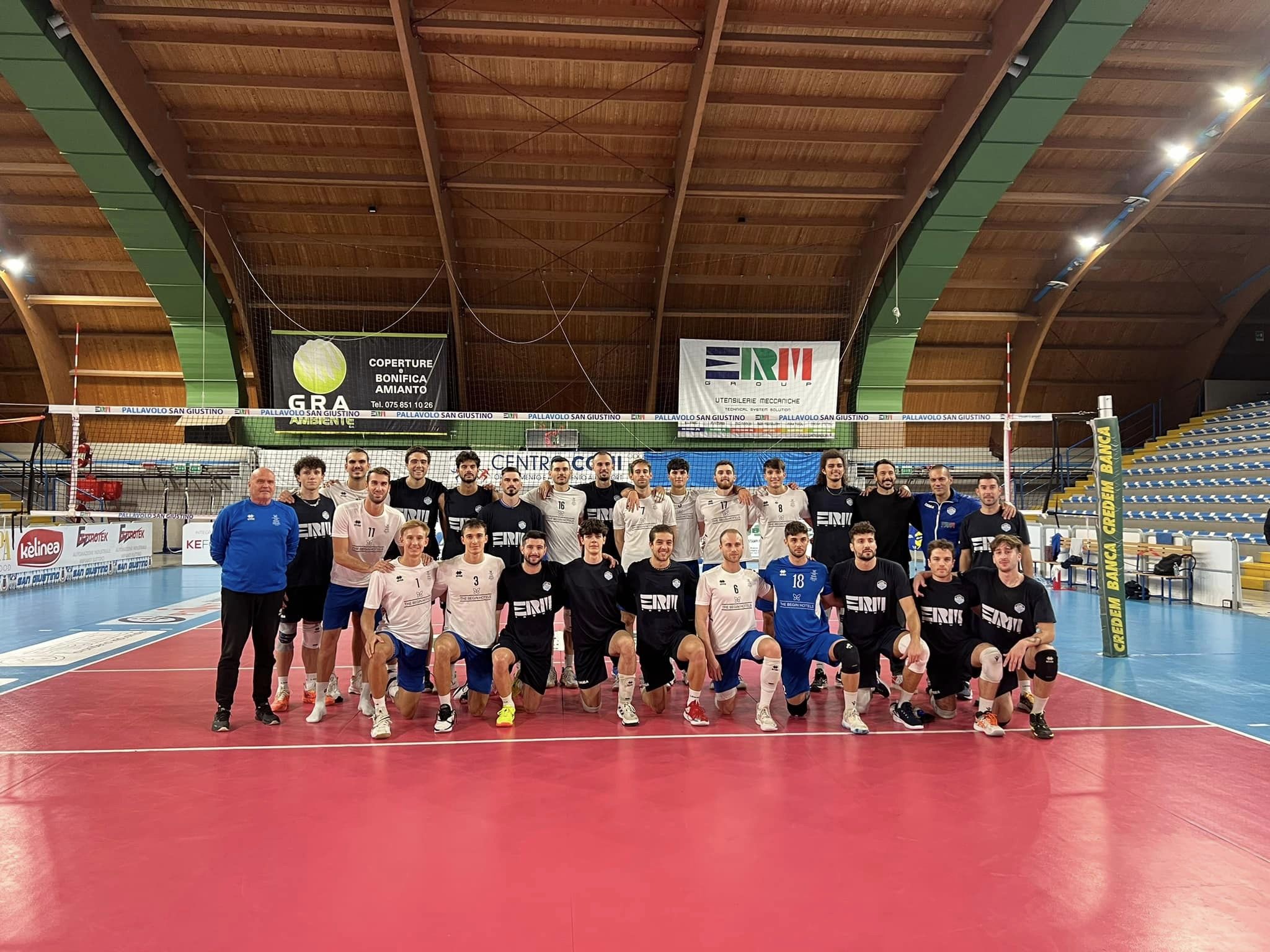 Una ErmGroup Altotevere in tono minore cede per 1-3 alla The Begin Volley Ancona nell’allenamento congiunto di San Giustino, disputato a sole 48 ore di distanza dal test di Ortona