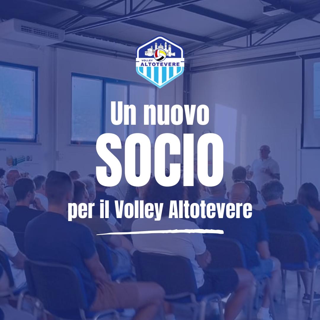 NUOVO SOCIO PER LA ERMGROUP VOLLEY ALTOTEVERE