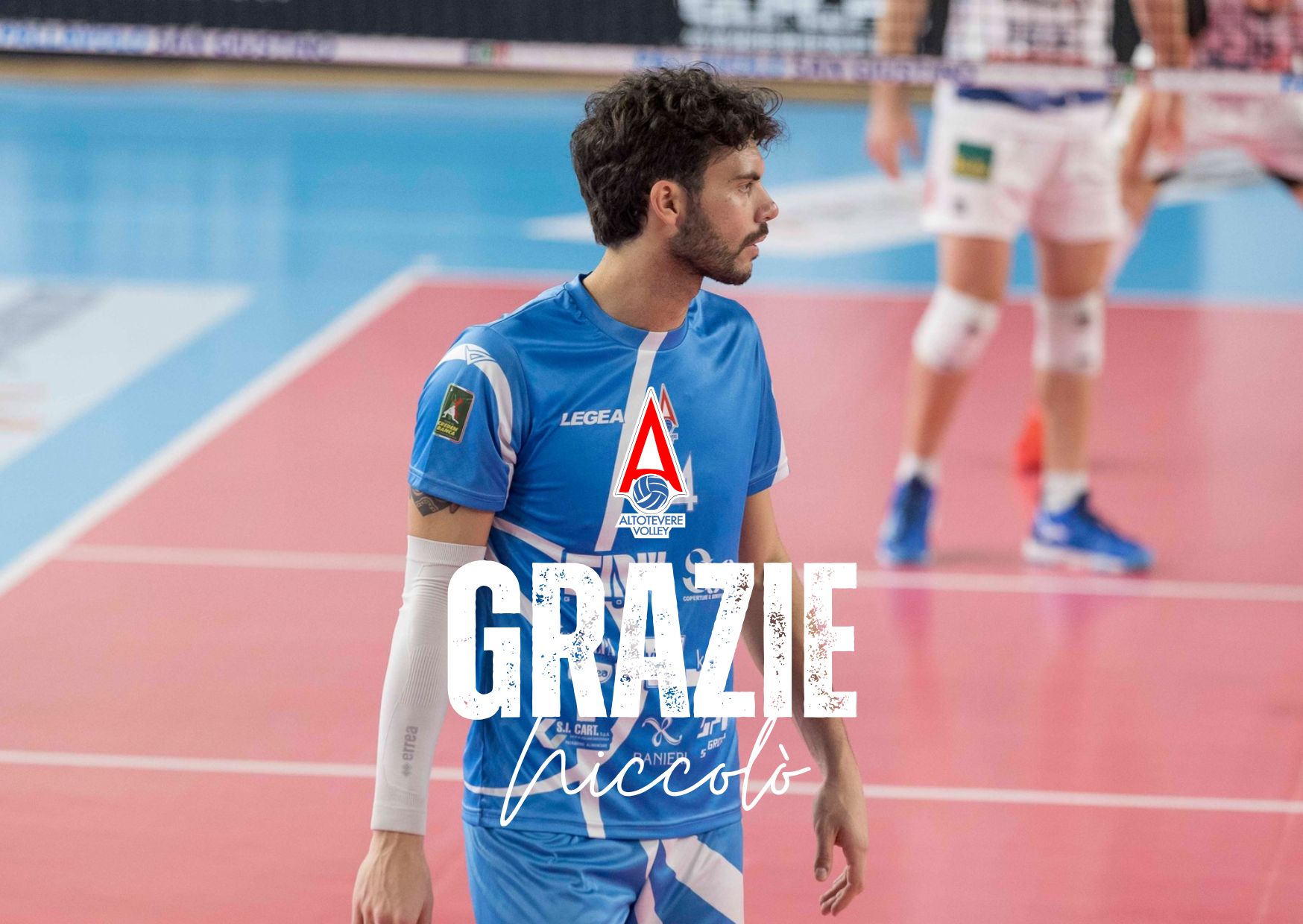 Niccolò Cappelletti lascia l’Altotevere e il volley giocato per seguire l’azienda di famiglia