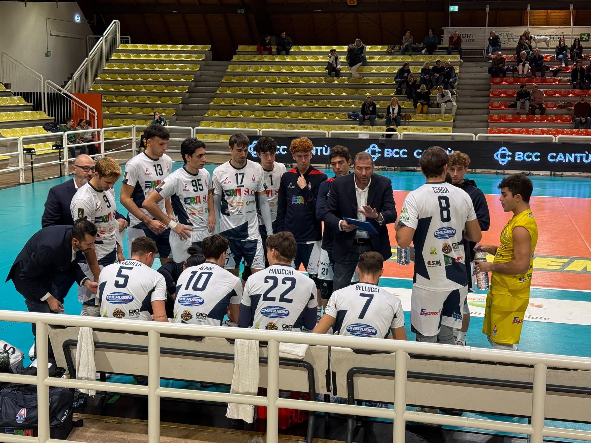 Altotevere, coach Mirko Monaldi dopo il ko di Cantù: “Ora liberiamo la mente in vista di Sarroch”